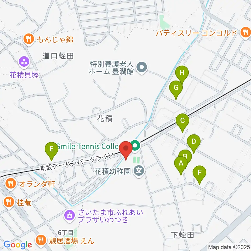 スタジオコーリング周辺の駐車場・コインパーキング一覧地図