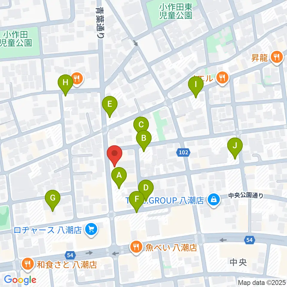 サウンドスタジオ・イフ周辺の駐車場・コインパーキング一覧地図