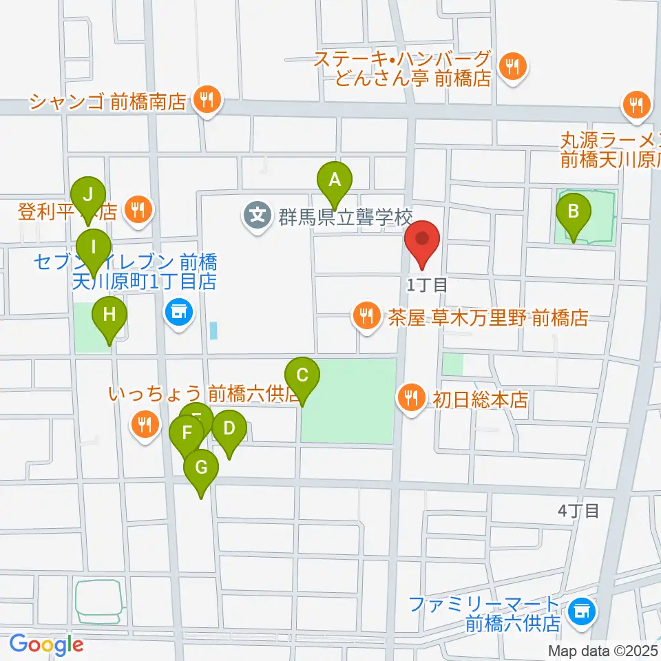 エコミック音楽教室周辺の駐車場・コインパーキング一覧地図