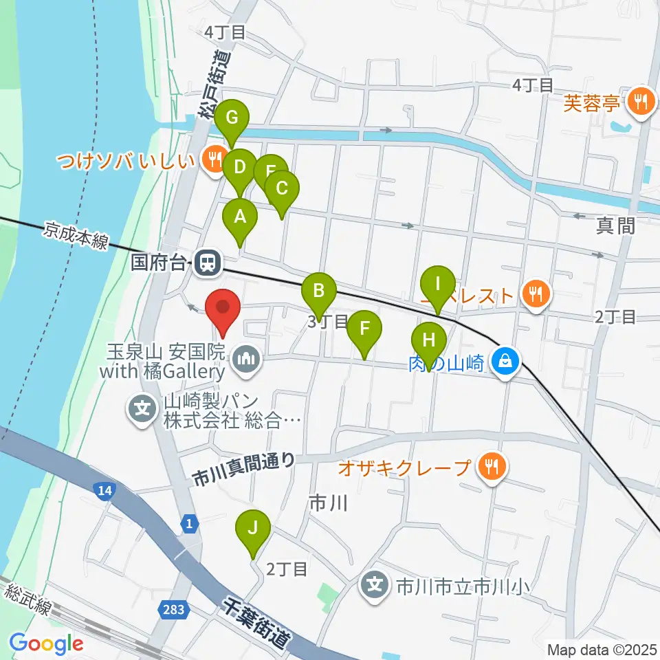 STUDIO Be周辺の駐車場・コインパーキング一覧地図