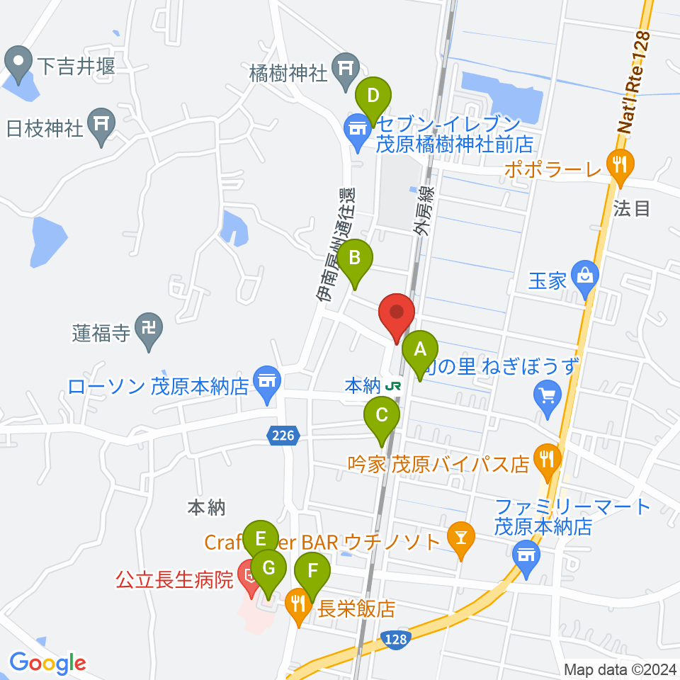 Studio Clove周辺の駐車場・コインパーキング一覧地図