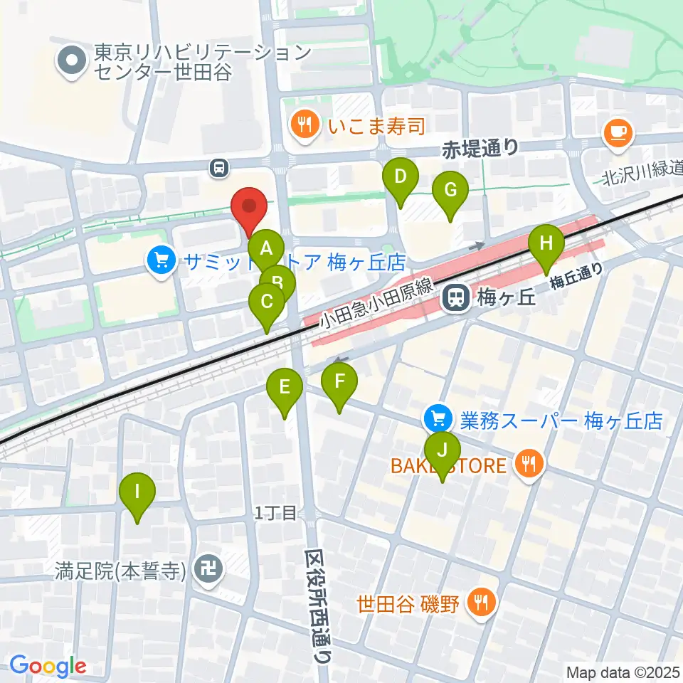 弦遊亭周辺の駐車場・コインパーキング一覧地図