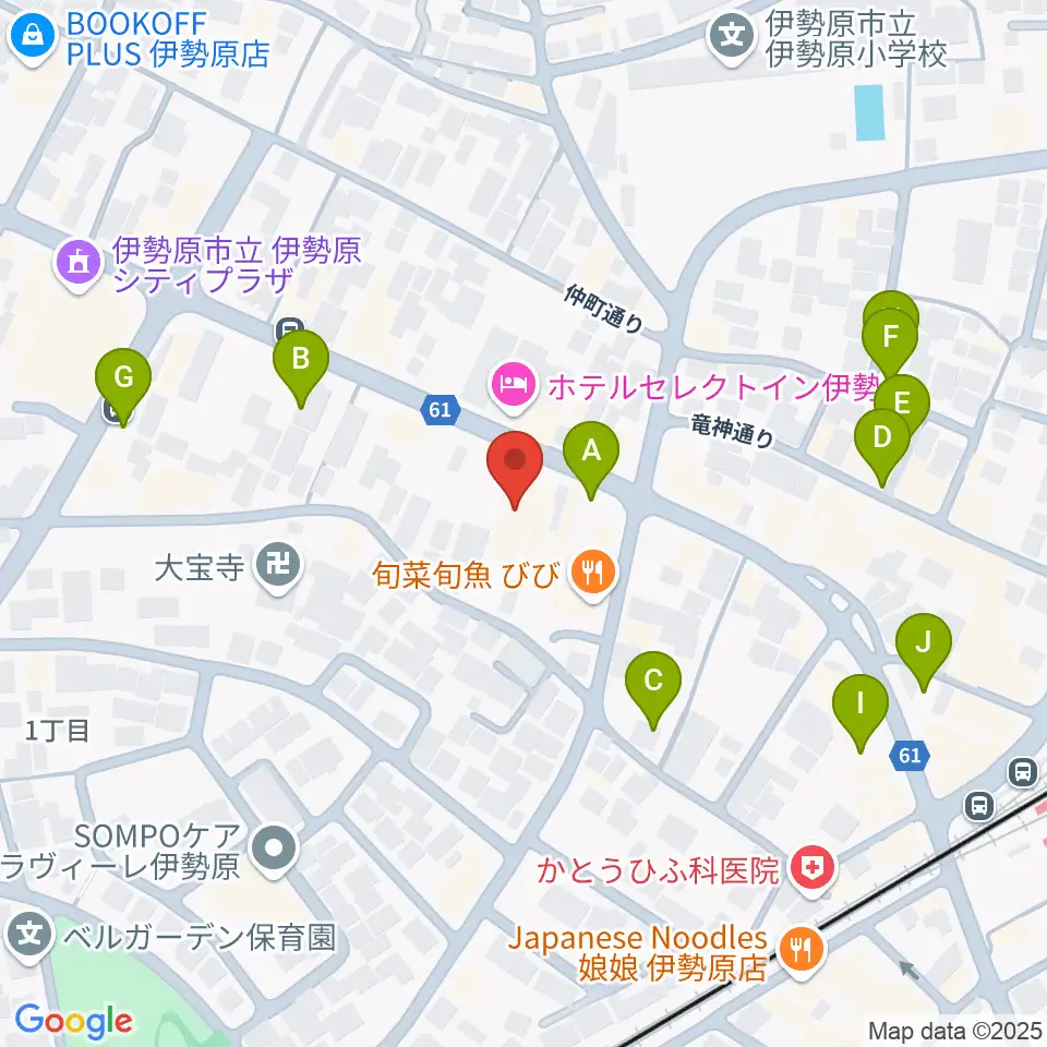 Box Plus周辺の駐車場・コインパーキング一覧地図