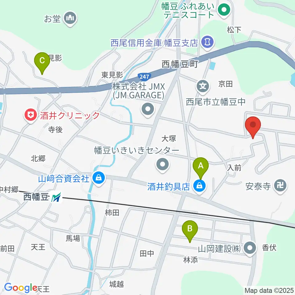 ヴァイアル周辺の駐車場・コインパーキング一覧地図