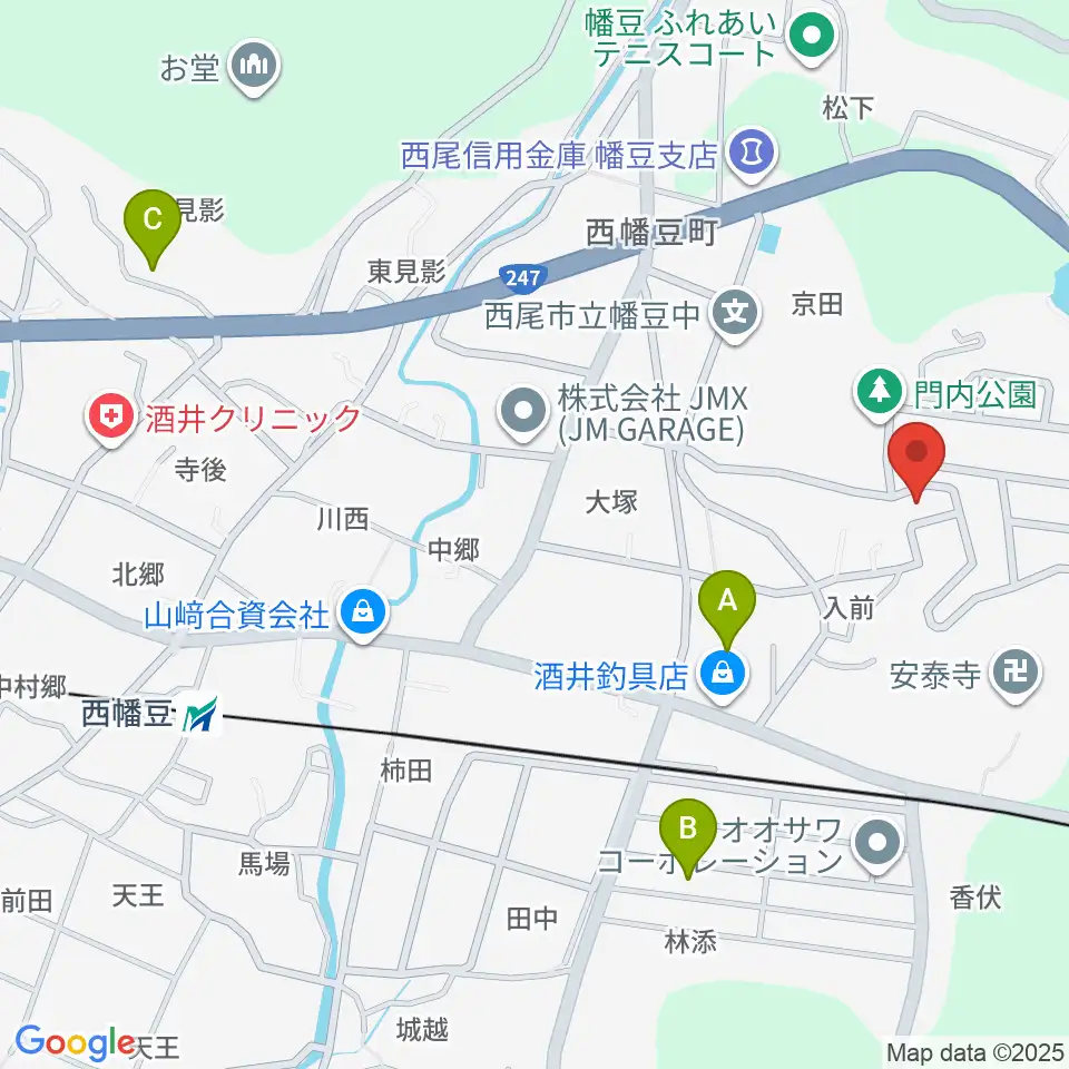 ヴァイアル周辺の駐車場・コインパーキング一覧地図