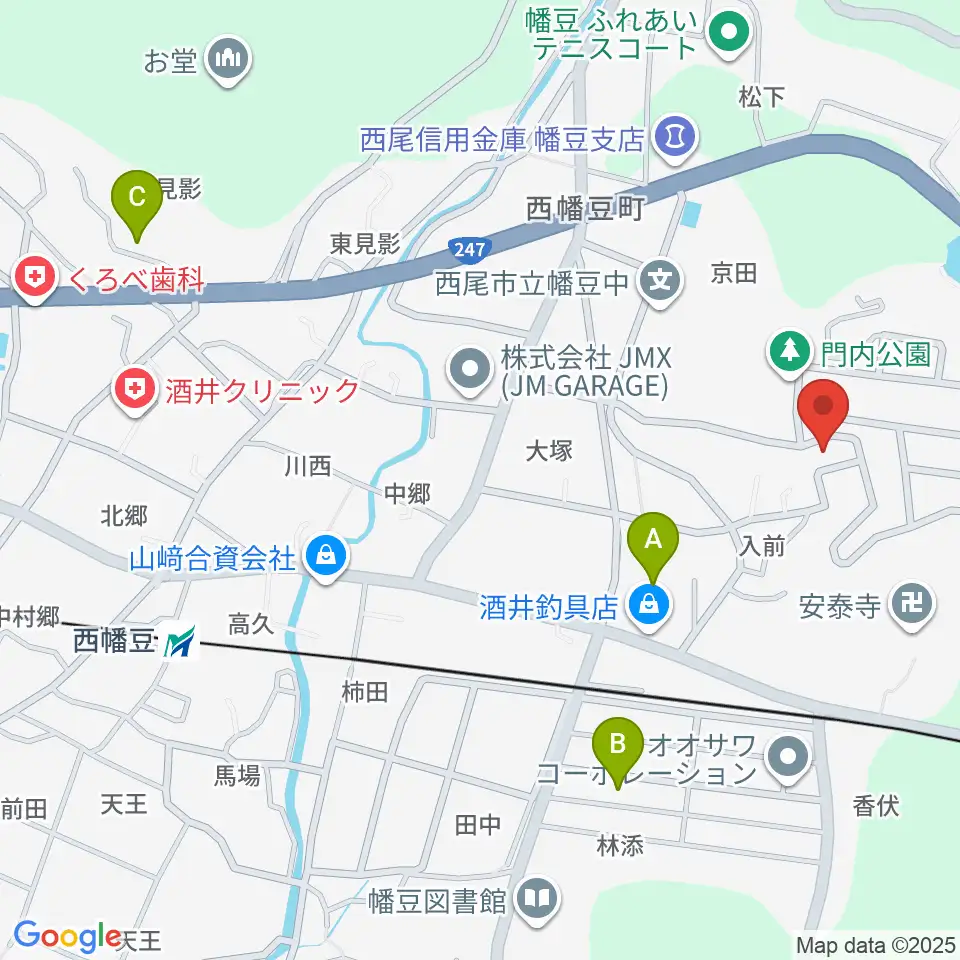 ヴァイアル周辺の駐車場・コインパーキング一覧地図
