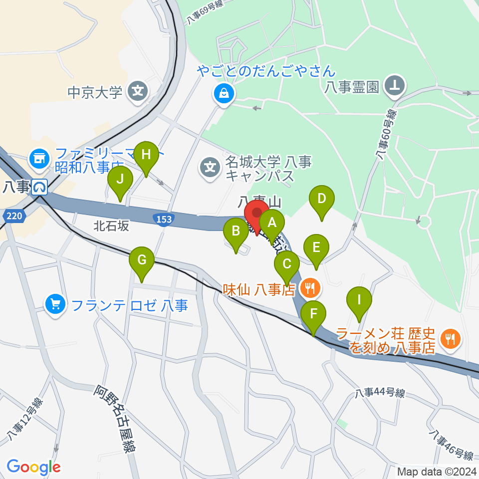 R'STUDIO YAGOTO周辺の駐車場・コインパーキング一覧地図