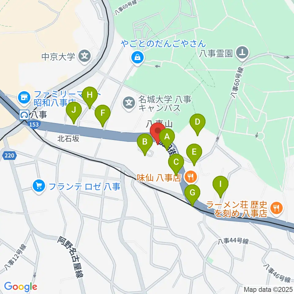 R'STUDIO YAGOTO周辺の駐車場・コインパーキング一覧地図