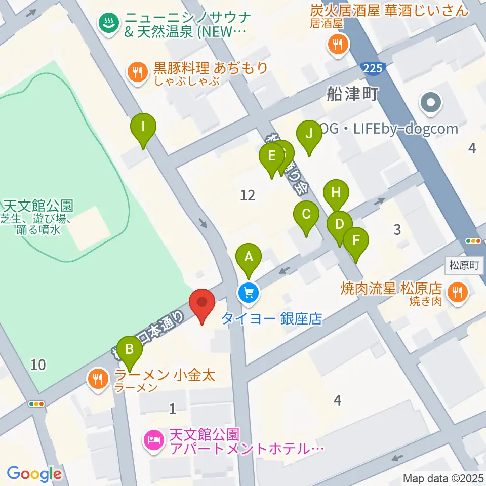 鹿児島スピードキング周辺の駐車場・コインパーキング一覧地図