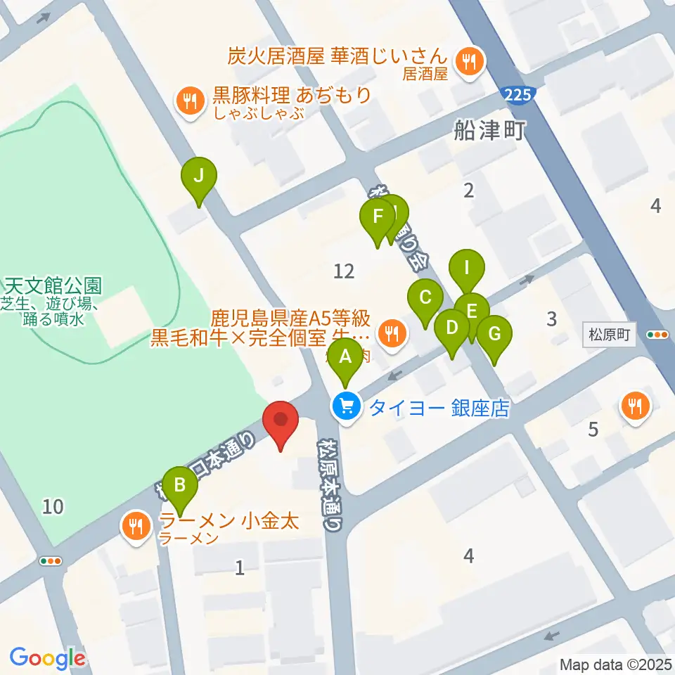 鹿児島スピードキング周辺の駐車場・コインパーキング一覧地図
