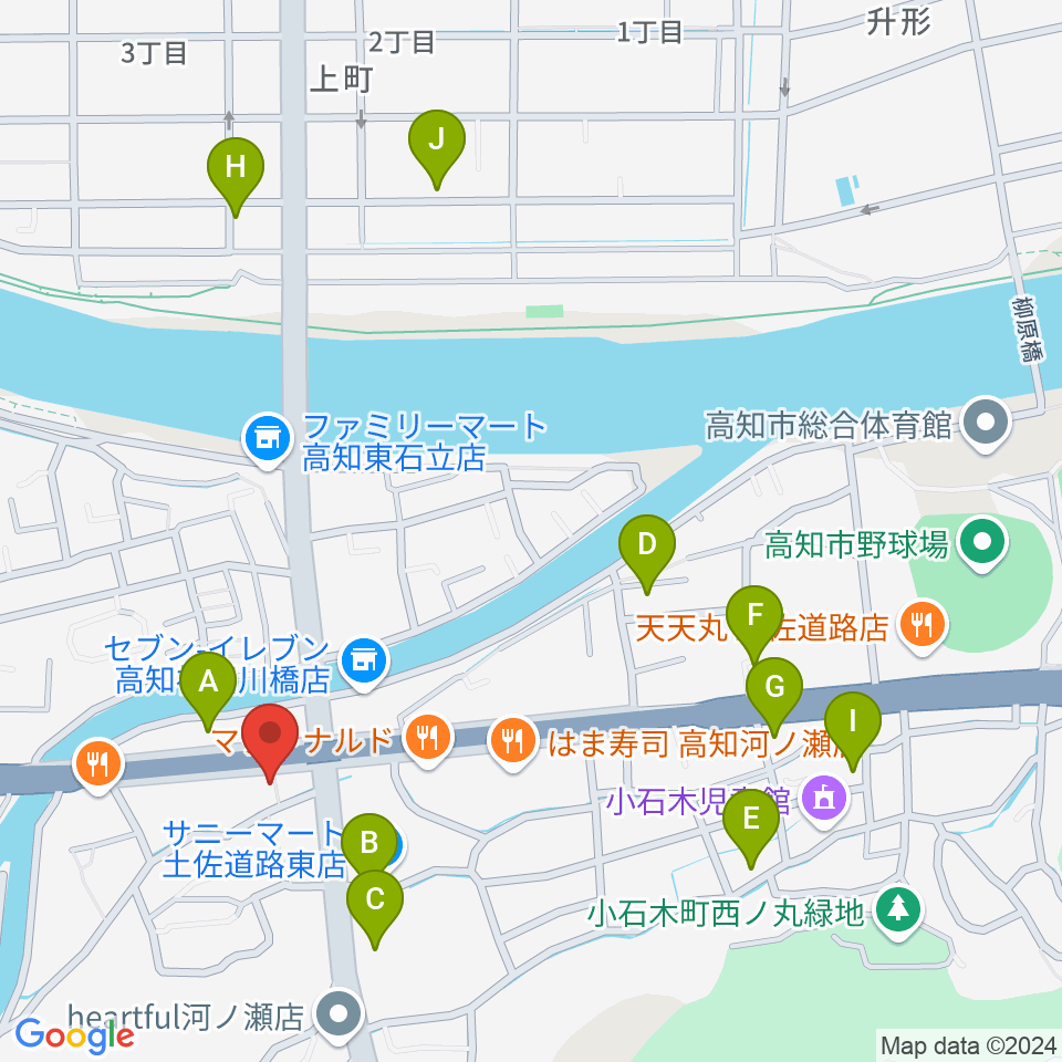 TOP BAND（トップバンド）周辺の駐車場・コインパーキング一覧地図