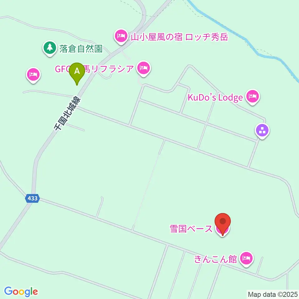 白馬アコースティック周辺の駐車場・コインパーキング一覧地図