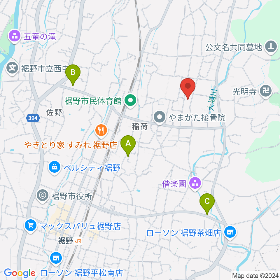 STUDIO O&K 裾野店周辺の駐車場・コインパーキング一覧地図