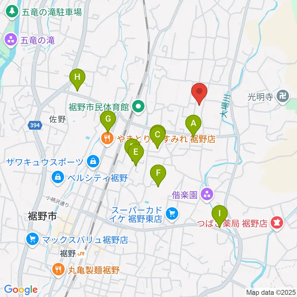 STUDIO O&K 裾野店周辺の駐車場・コインパーキング一覧地図