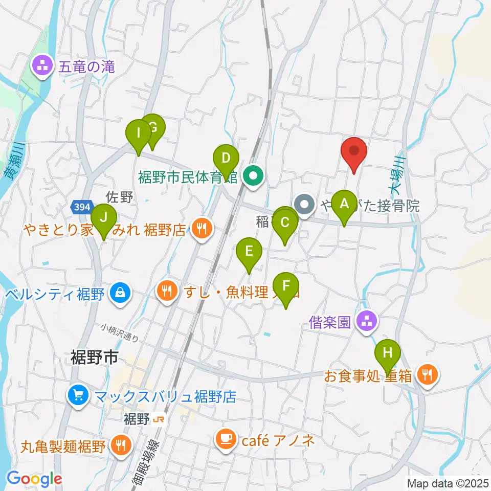 STUDIO O&K 裾野店周辺の駐車場・コインパーキング一覧地図