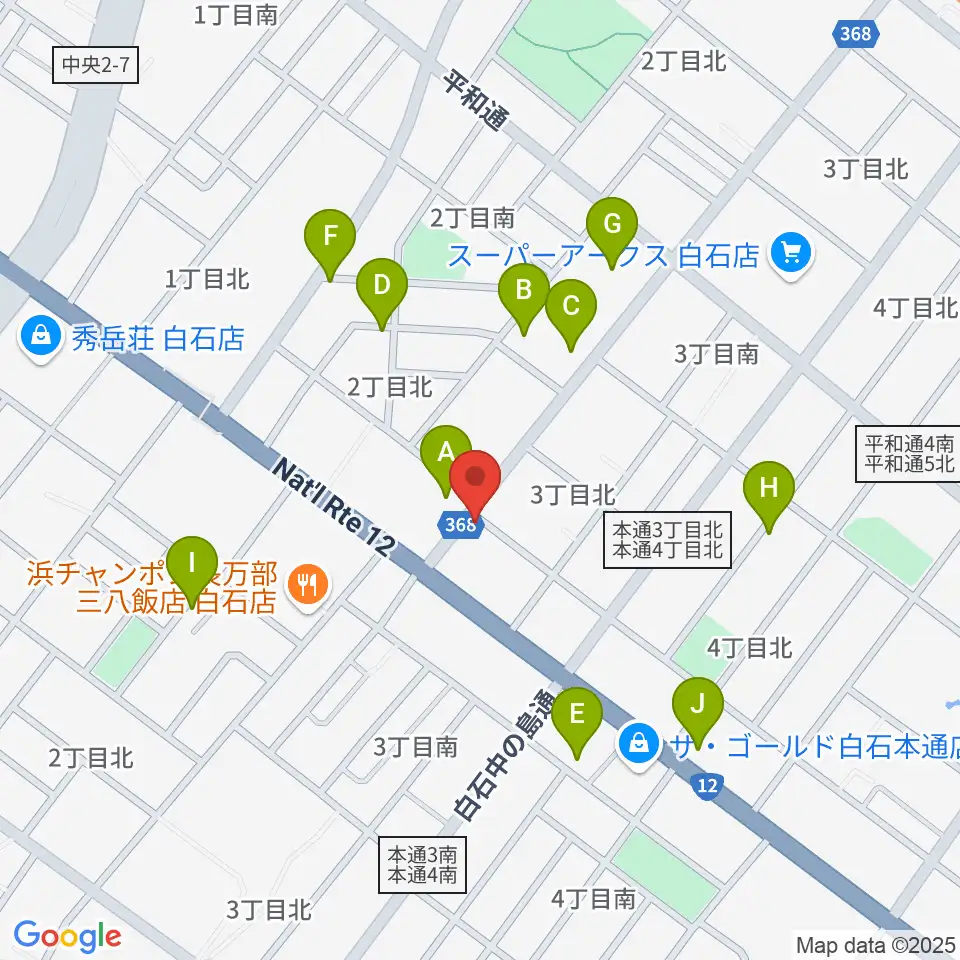 ピグスティー周辺の駐車場・コインパーキング一覧地図