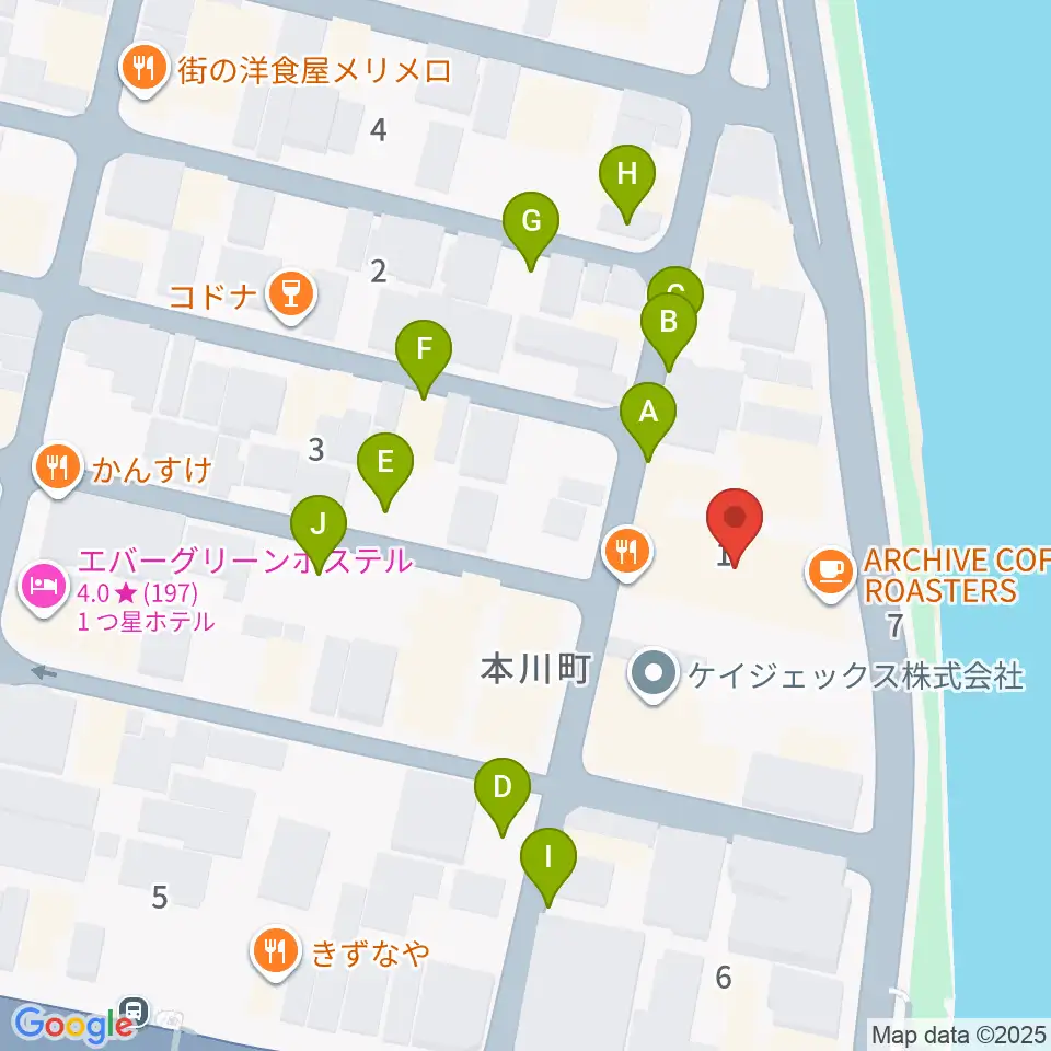 WAKOゲバントホール周辺の駐車場・コインパーキング一覧地図