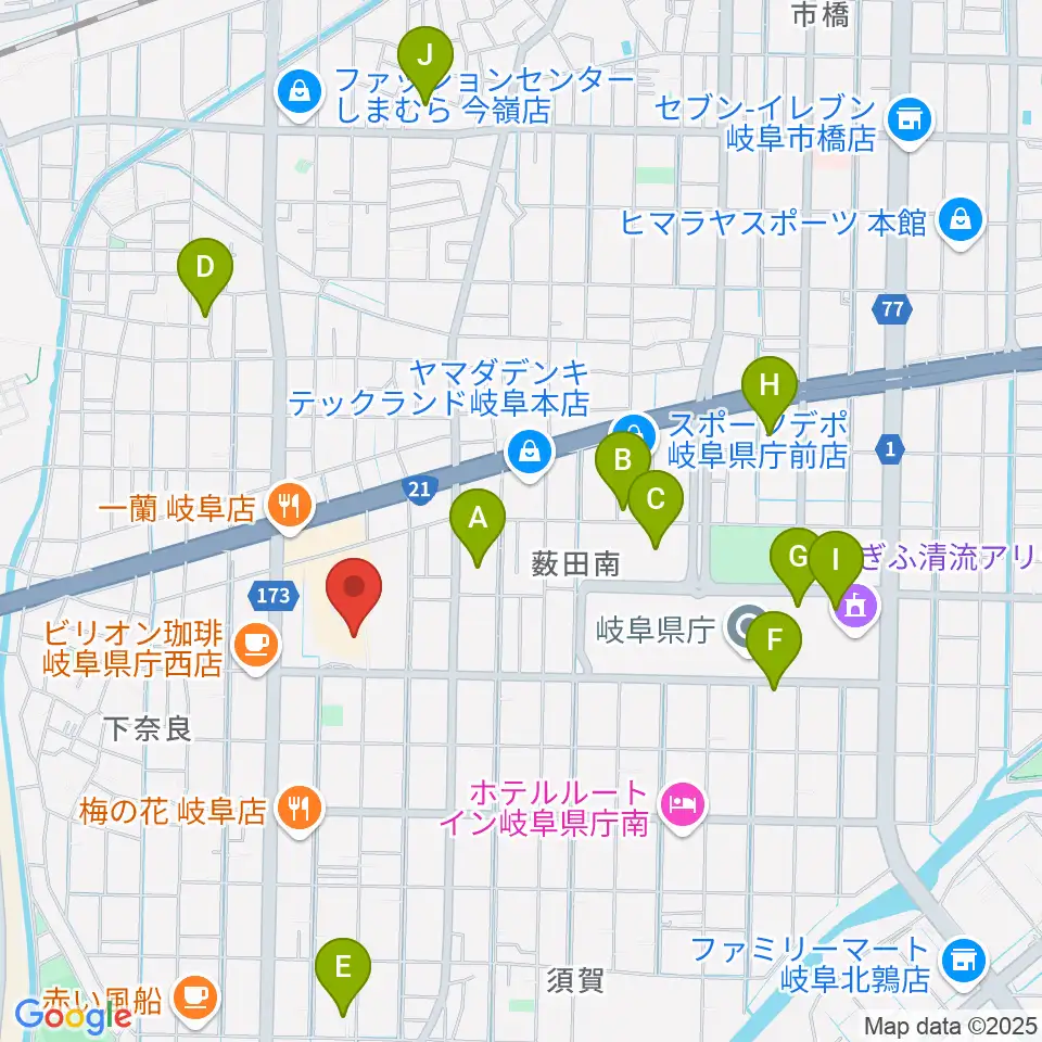 サラマンカホール周辺の駐車場・コインパーキング一覧地図