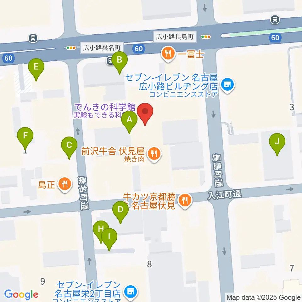 電気文化会館 ザ・コンサートホール周辺の駐車場・コインパーキング一覧地図