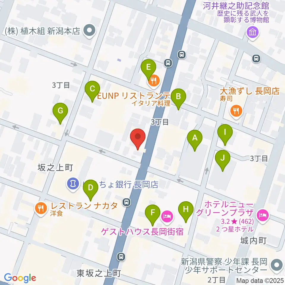 スタジオ・チャオ周辺の駐車場・コインパーキング一覧地図