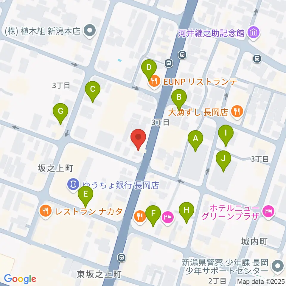 スタジオ・チャオ周辺の駐車場・コインパーキング一覧地図