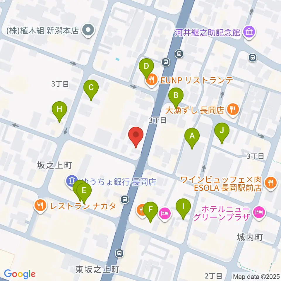 スタジオ・チャオ周辺の駐車場・コインパーキング一覧地図