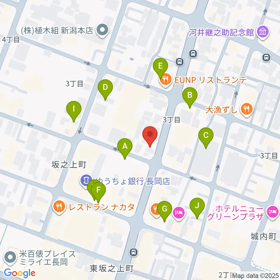 スタジオ・チャオ周辺の駐車場・コインパーキング一覧地図
