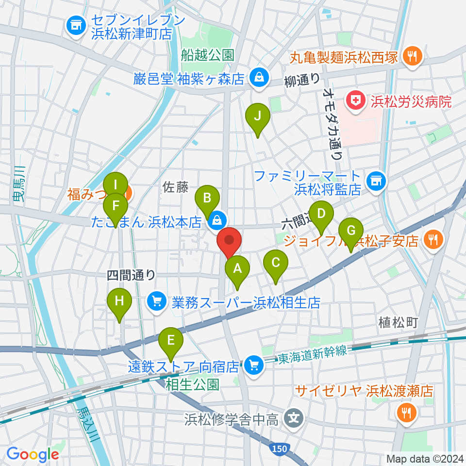 DT-RECORDING STUDIO周辺の駐車場・コインパーキング一覧地図