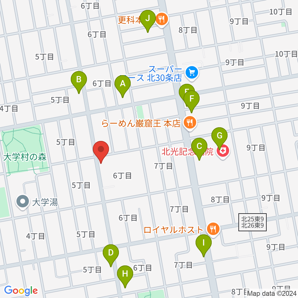 HIT STUDIO周辺の駐車場・コインパーキング一覧地図