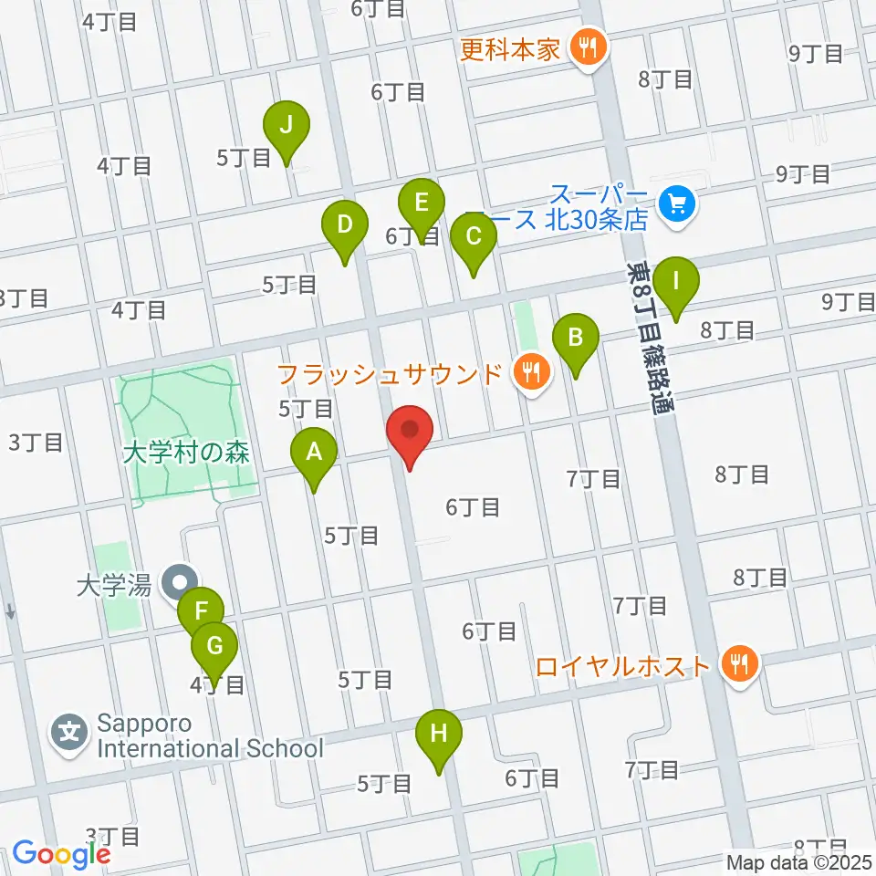 HIT STUDIO周辺の駐車場・コインパーキング一覧地図