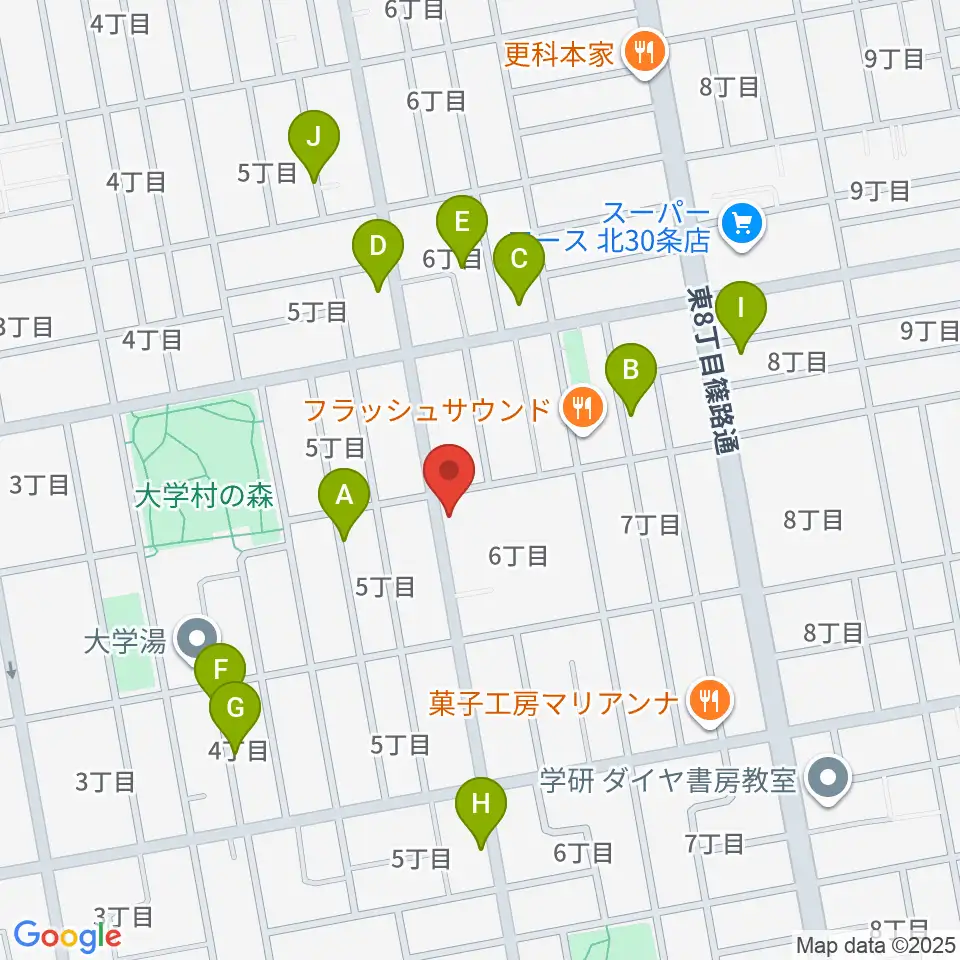 HIT STUDIO周辺の駐車場・コインパーキング一覧地図