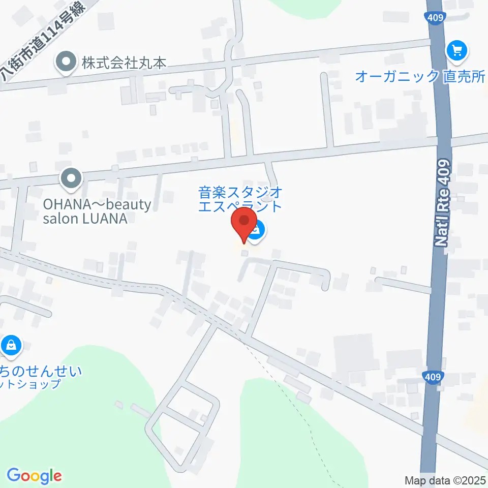 音楽スタジオ エスペラント周辺の駐車場・コインパーキング一覧地図