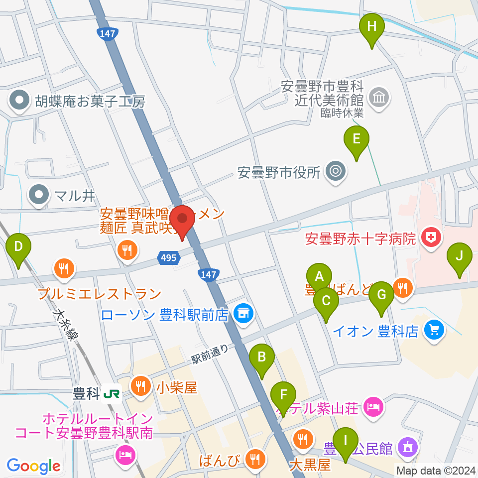 サウンドバーリューク周辺の駐車場・コインパーキング一覧地図