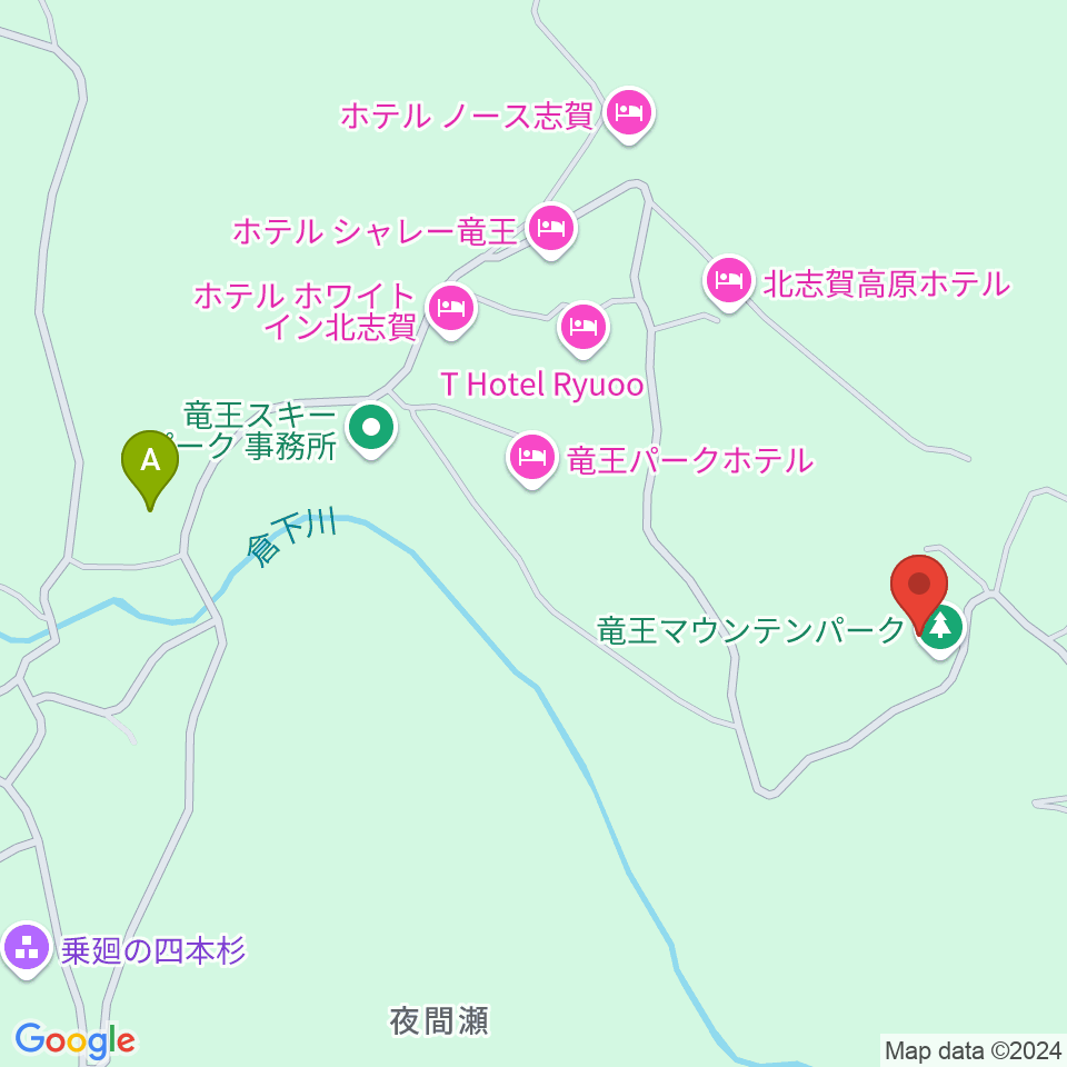 北志賀ホリデーイン周辺の駐車場・コインパーキング一覧地図