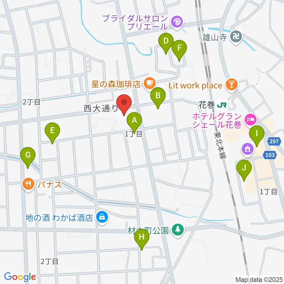 正時堂ピアノハウス周辺の駐車場・コインパーキング一覧地図