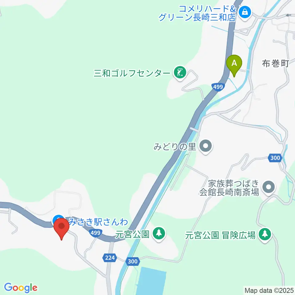 長崎市三和公民館周辺の駐車場・コインパーキング一覧地図