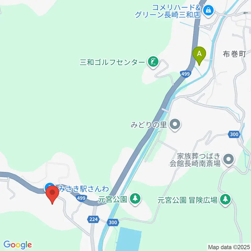 長崎市三和公民館周辺の駐車場・コインパーキング一覧地図