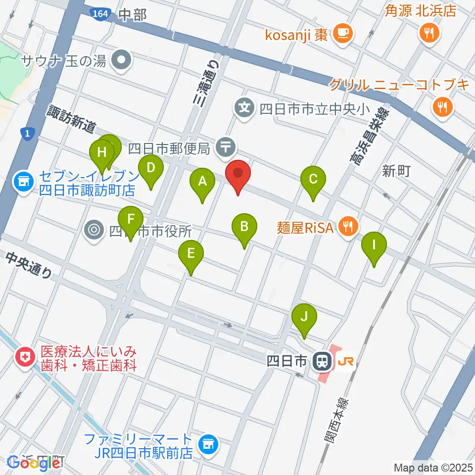 石田ピアノ教室周辺の駐車場・コインパーキング一覧地図