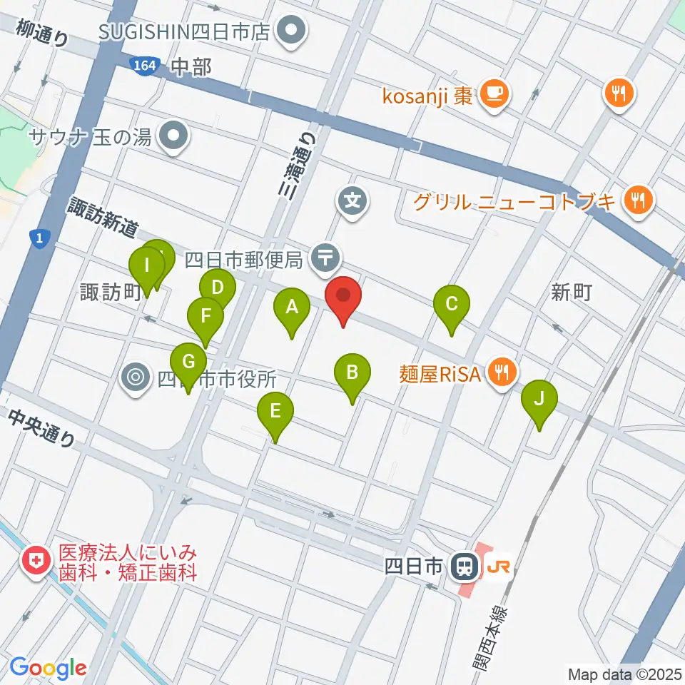 石田ピアノ教室周辺の駐車場・コインパーキング一覧地図