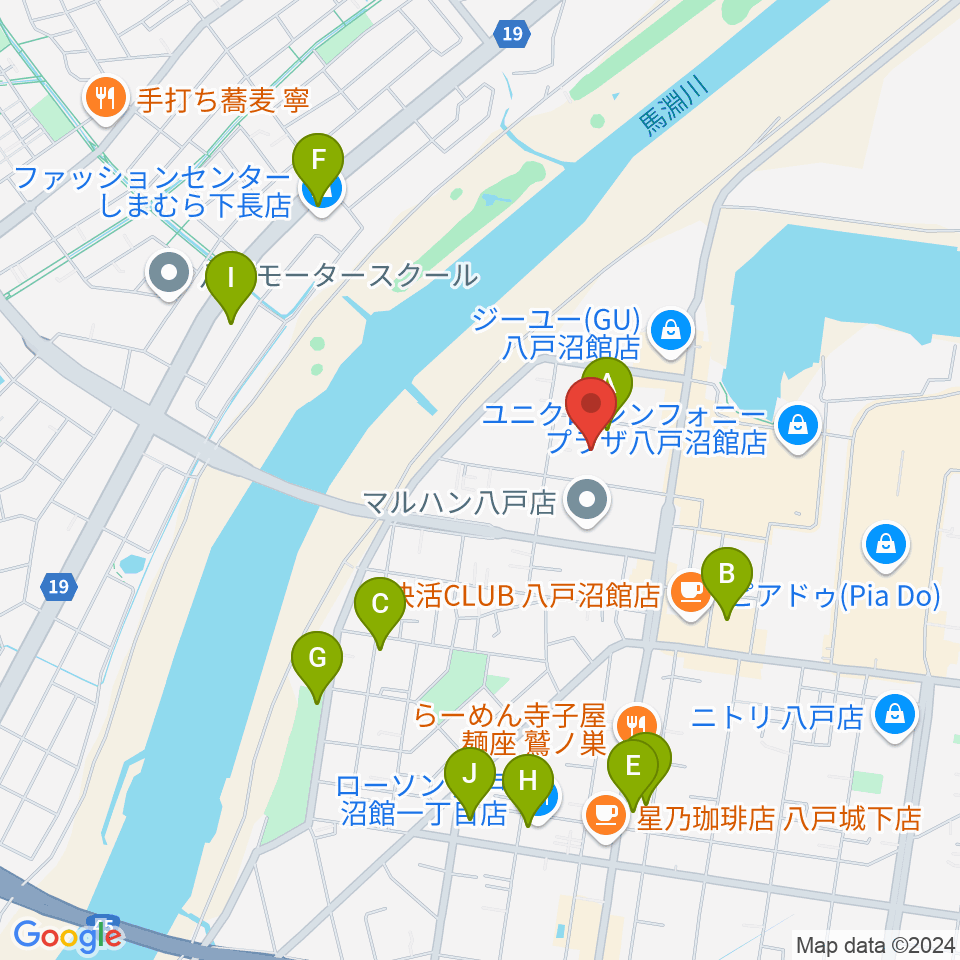 サウンドクリエイト周辺の駐車場・コインパーキング一覧地図