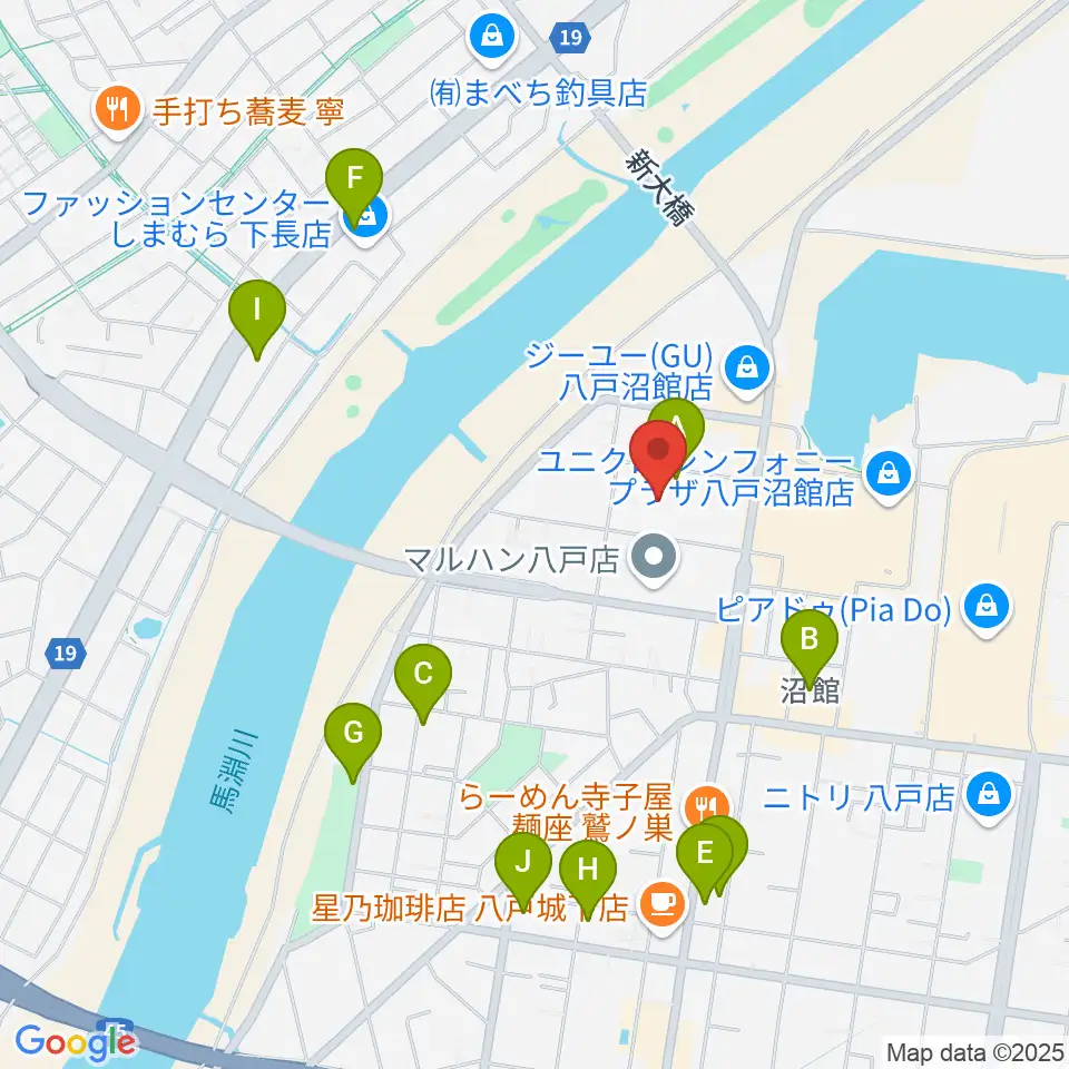 サウンドクリエイト周辺の駐車場・コインパーキング一覧地図