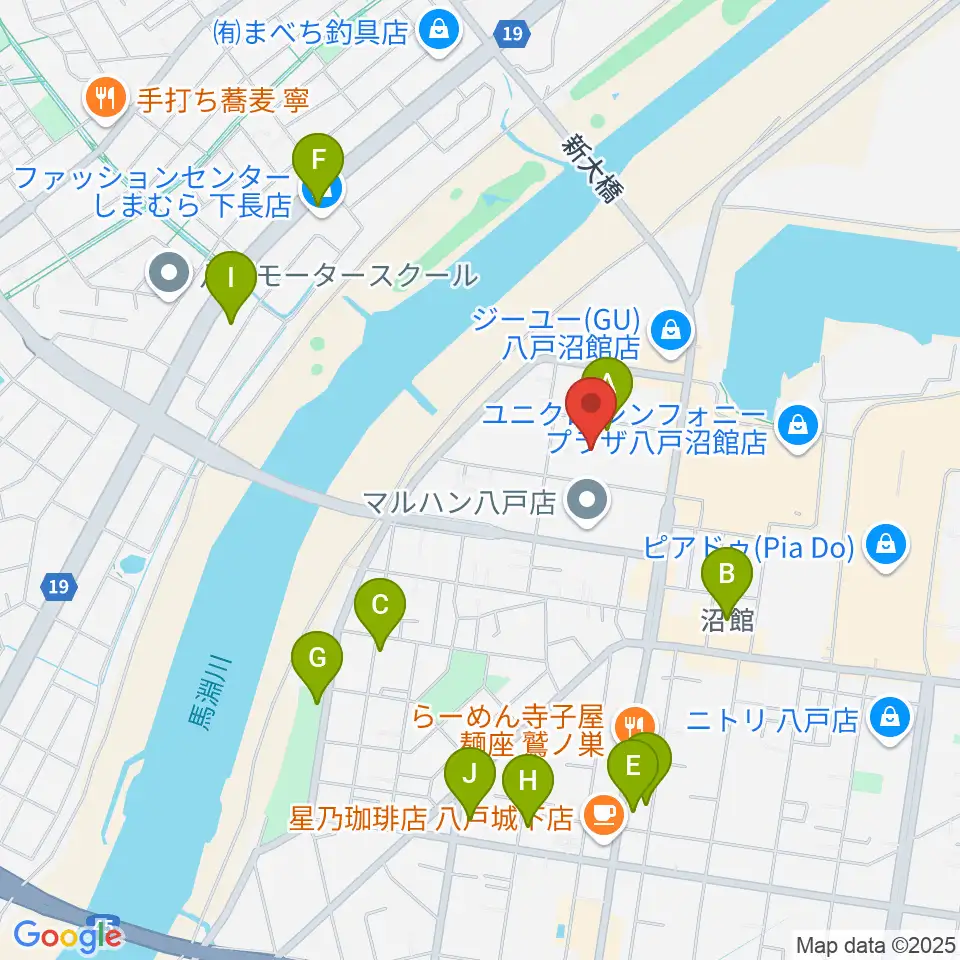 サウンドクリエイト周辺の駐車場・コインパーキング一覧地図