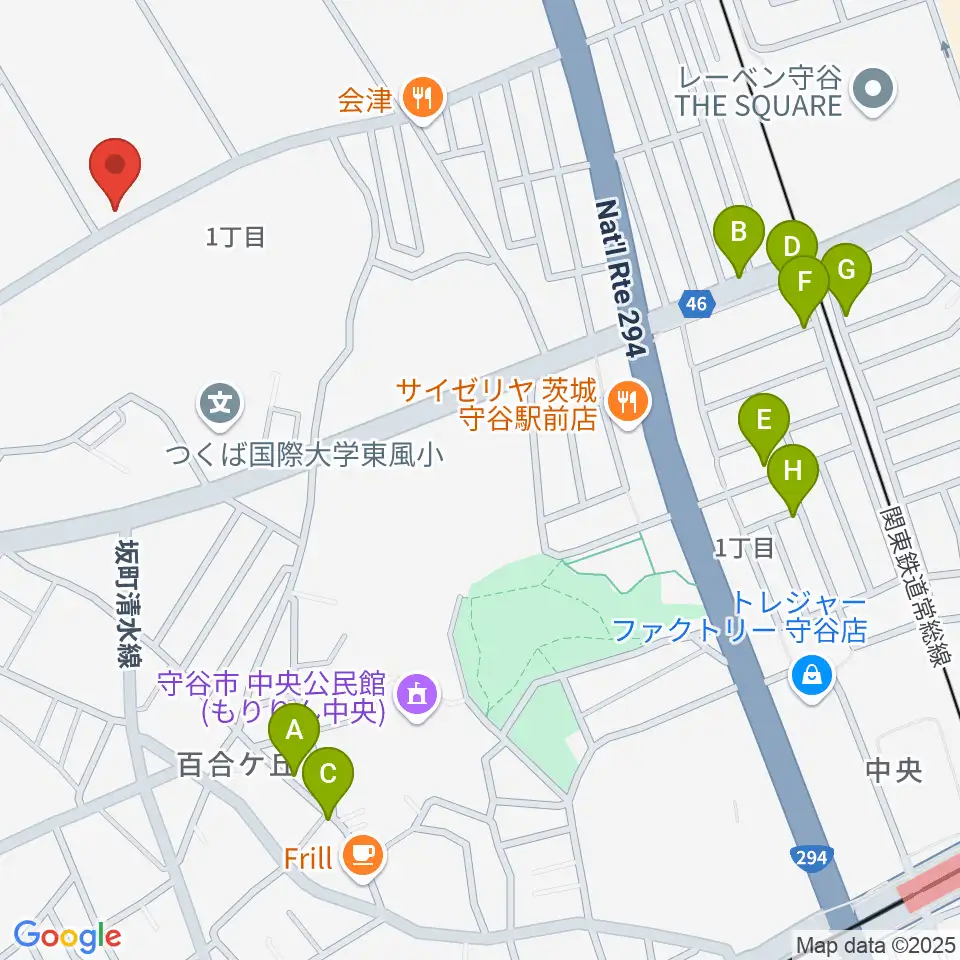 SOUND STUDIO OZ周辺の駐車場・コインパーキング一覧地図
