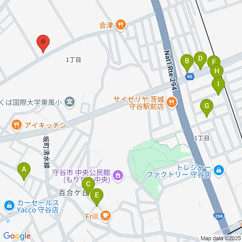 SOUND STUDIO OZ周辺の駐車場・コインパーキング一覧地図