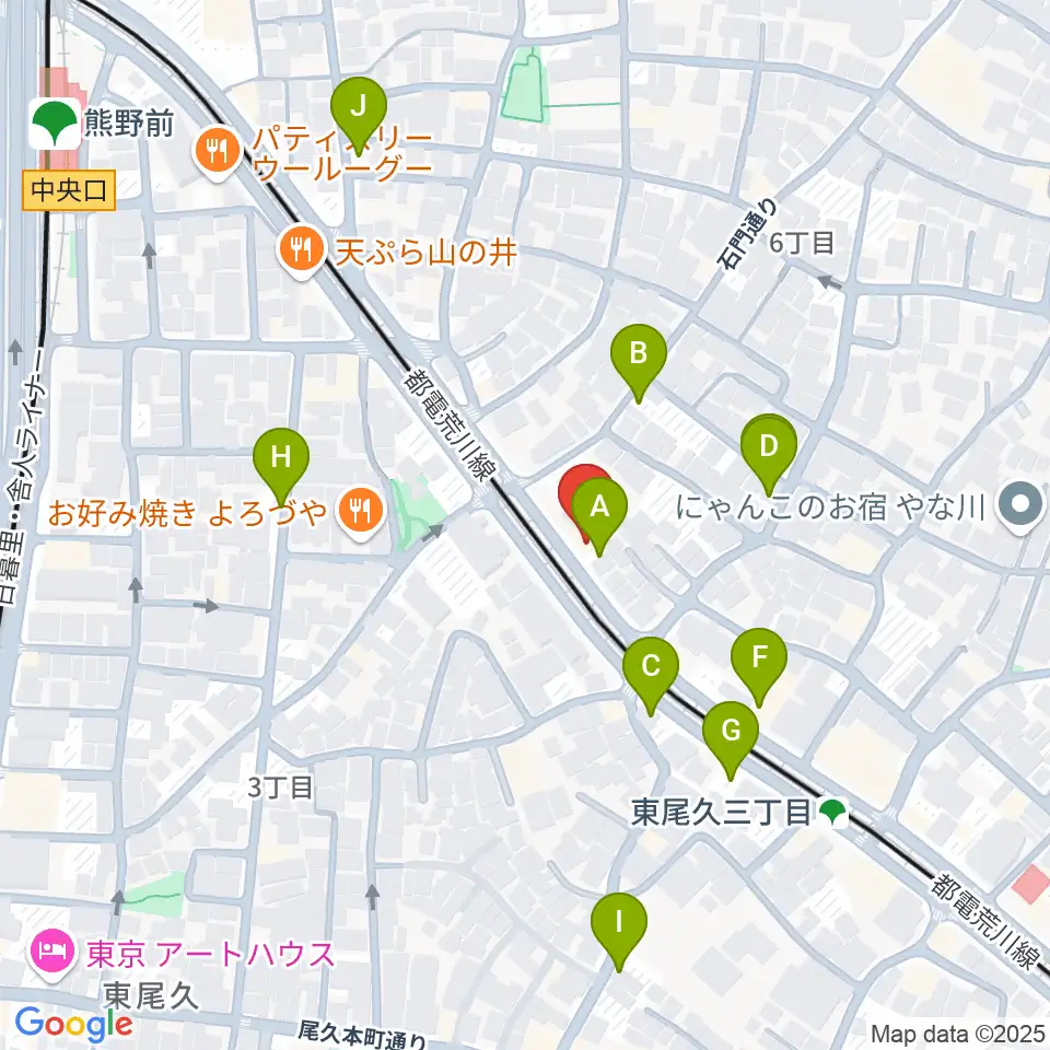 三味線かとう周辺の駐車場・コインパーキング一覧地図