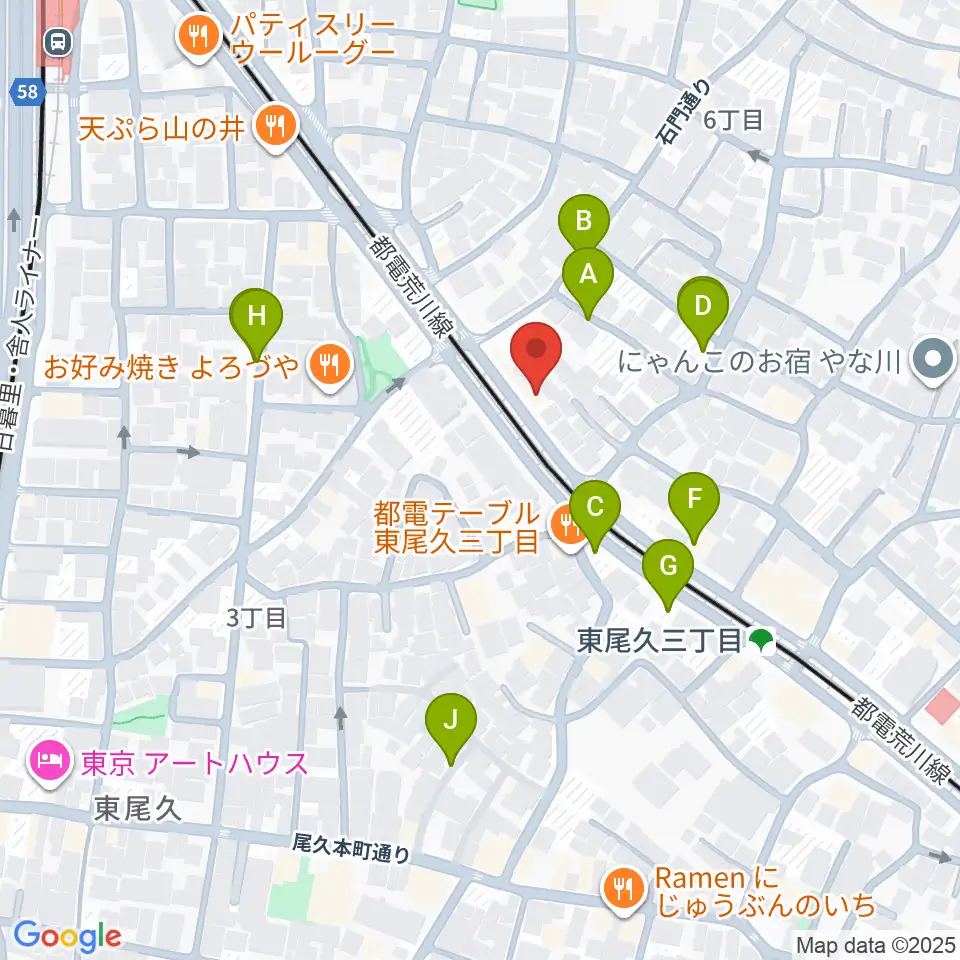 三味線かとう周辺の駐車場・コインパーキング一覧地図