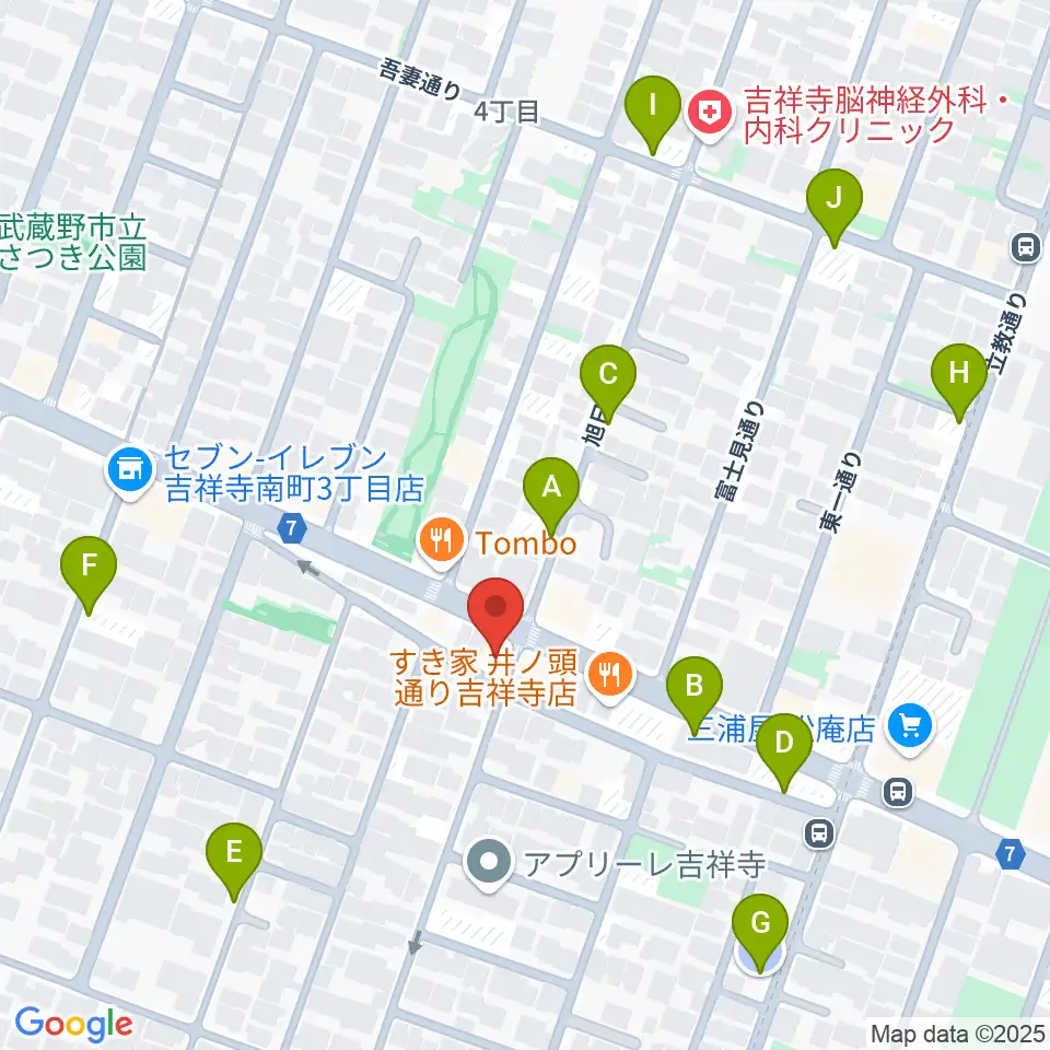 Air GARAGE周辺の駐車場・コインパーキング一覧地図