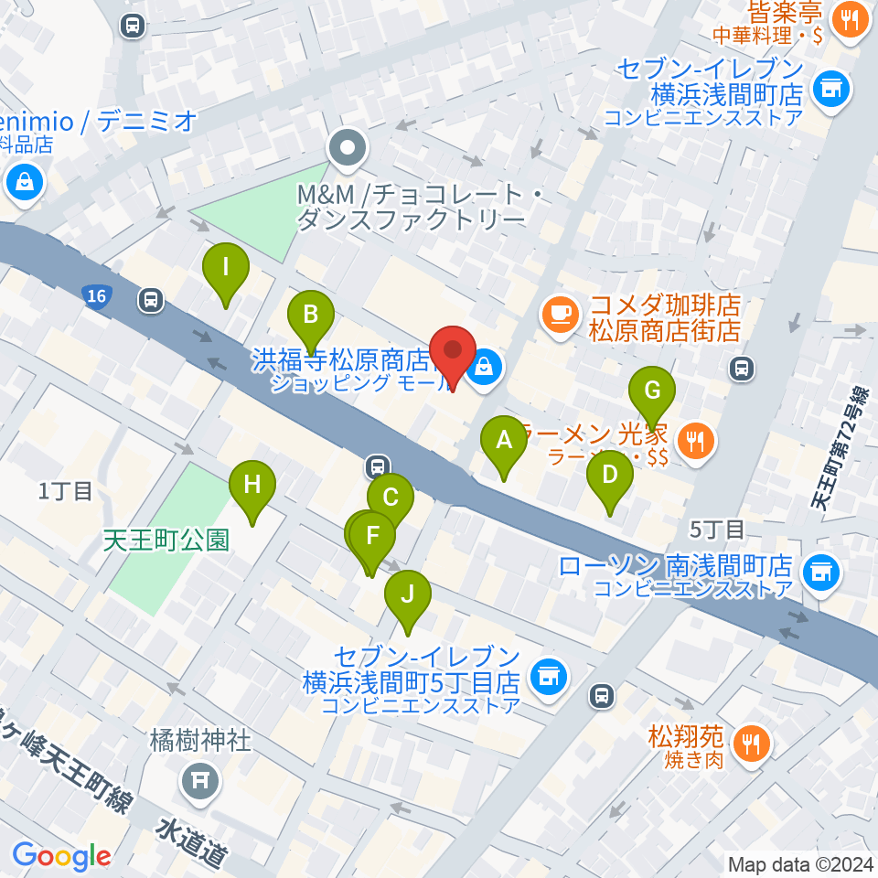 スタジオOUT of DATE周辺の駐車場・コインパーキング一覧地図