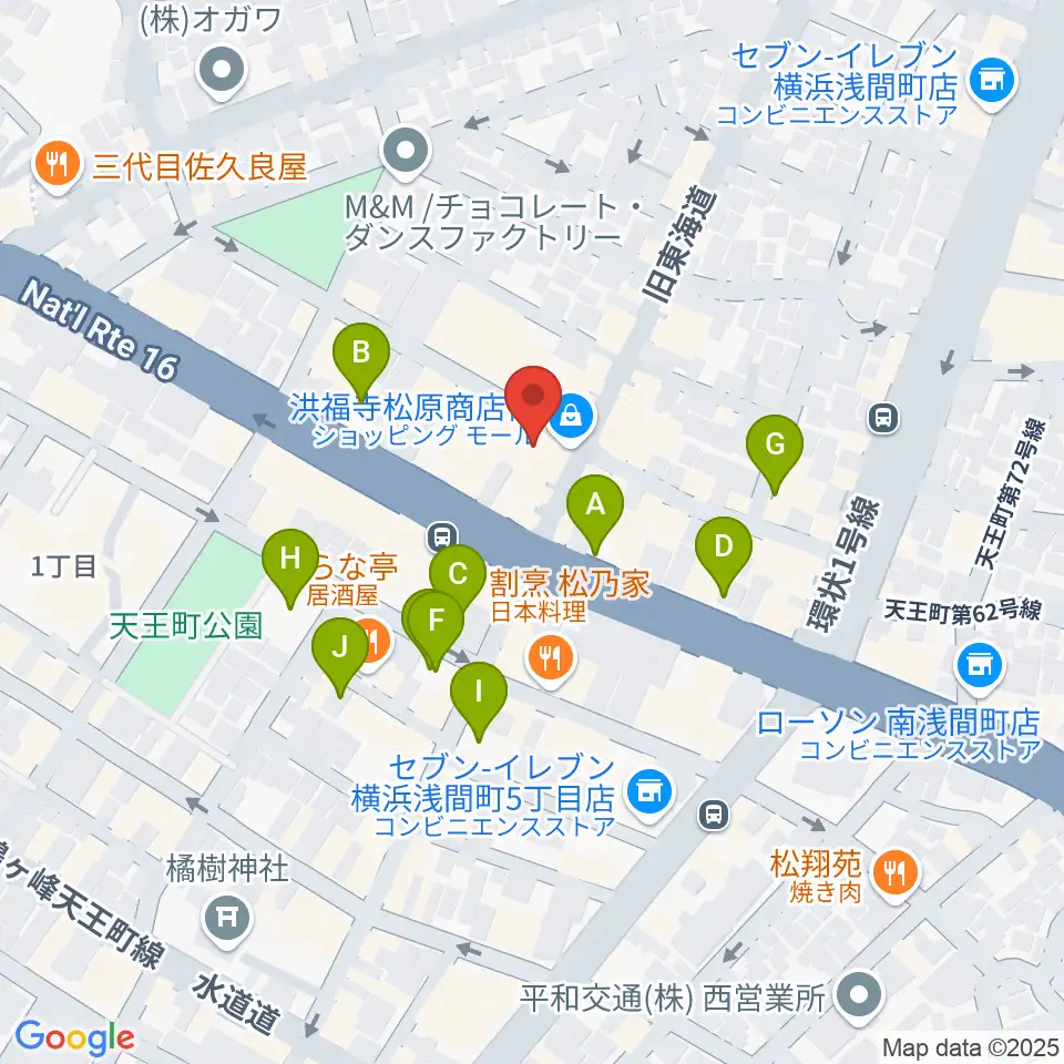 スタジオOUT of DATE周辺の駐車場・コインパーキング一覧地図