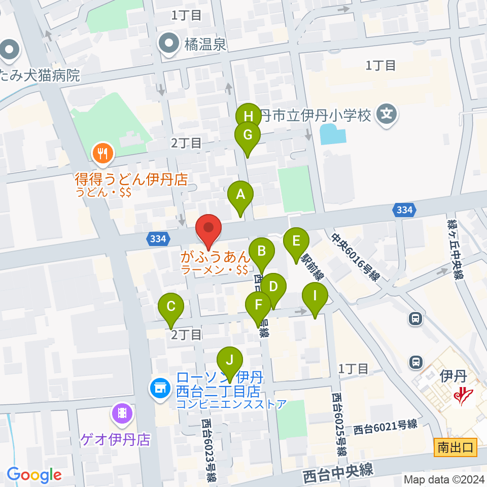 とらいする周辺の駐車場・コインパーキング一覧地図